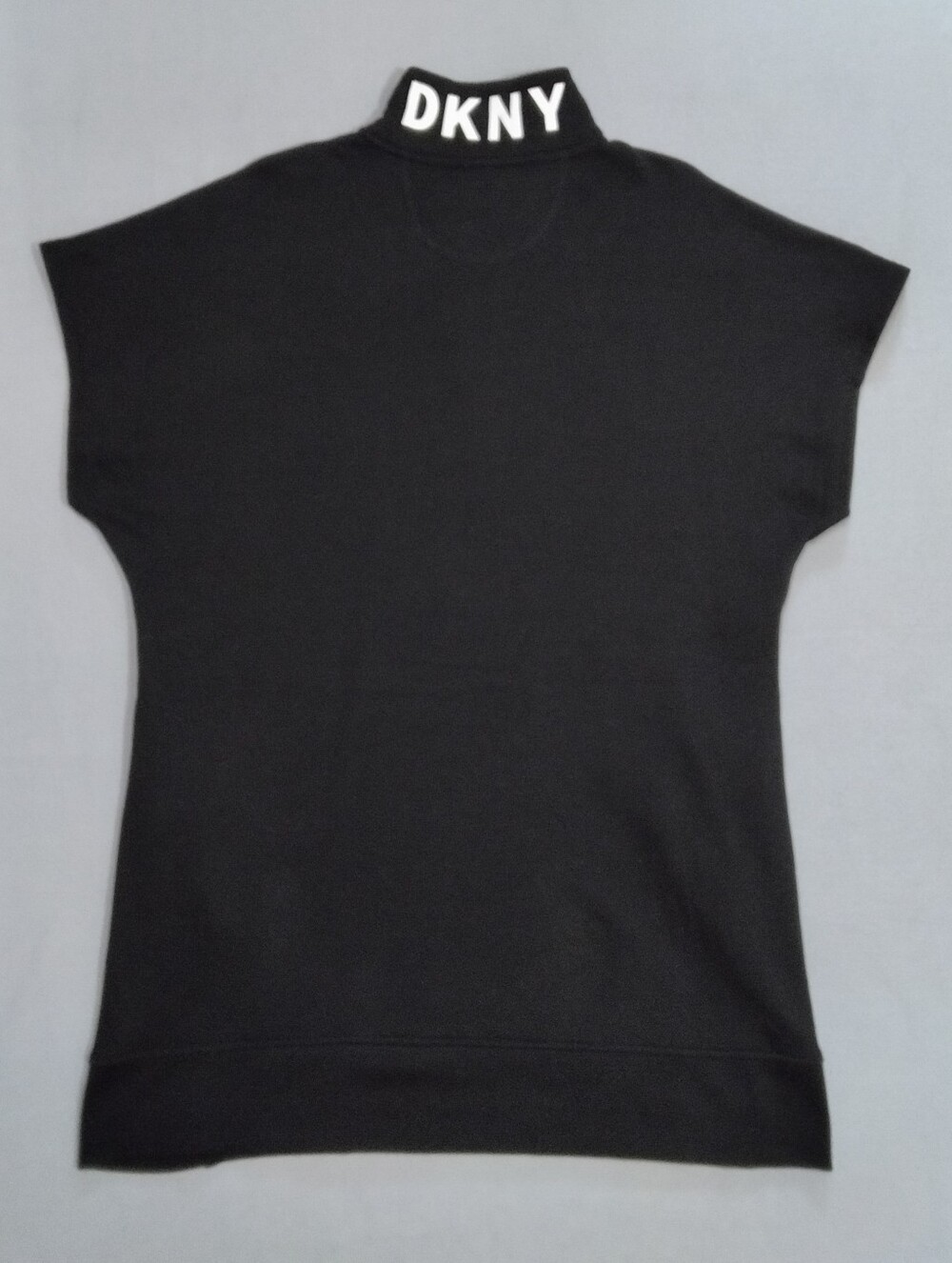 Women's Baltimore Ravens DKNY Sport Black Quarter Zip Sweater Sneaker Dress NWOT - Picture 9 of 10